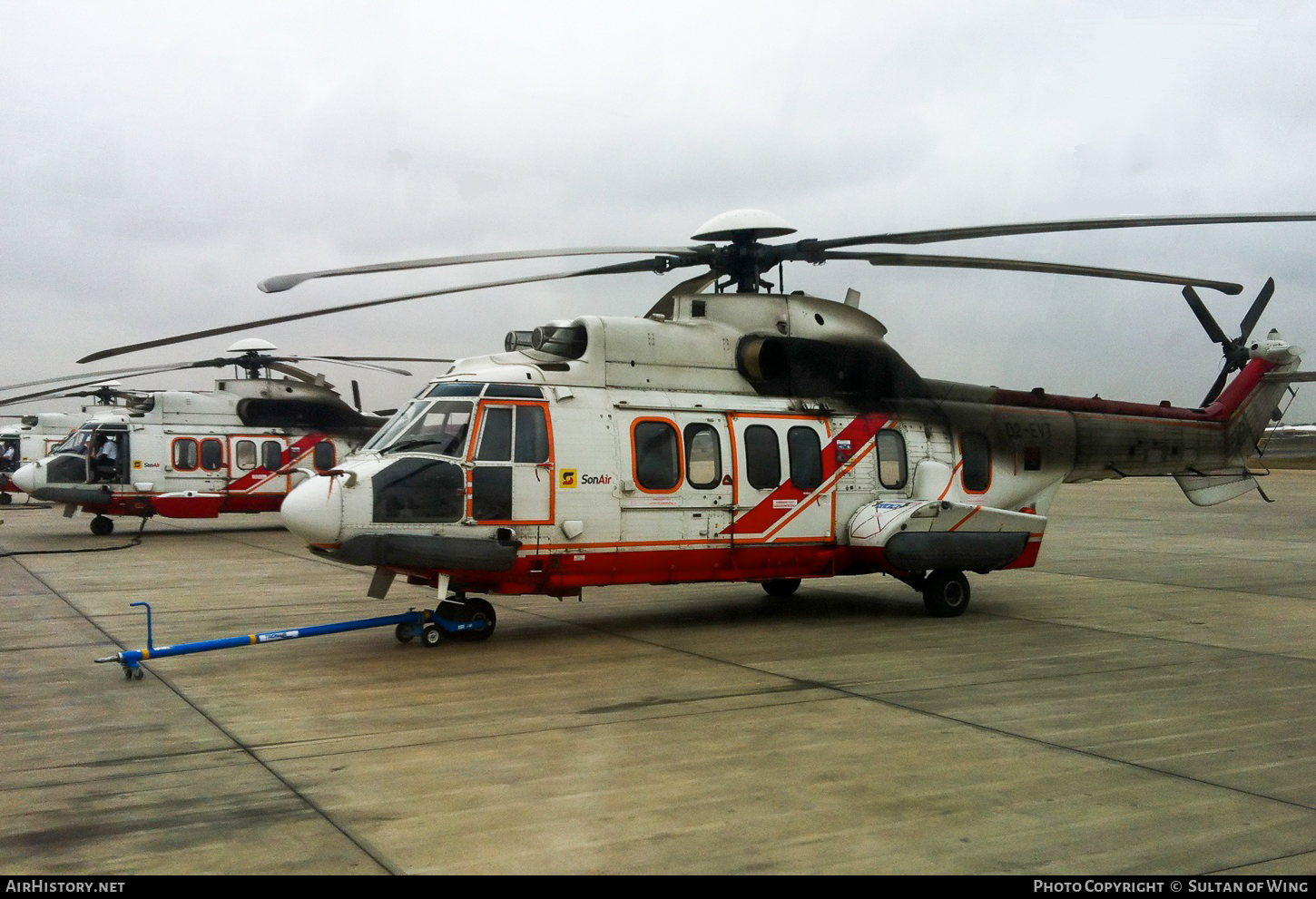 Aircraft Photo of D2-EVT | Eurocopter EC-225LP Super Puma Mk2+ | SonAir | AirHistory.net #55744