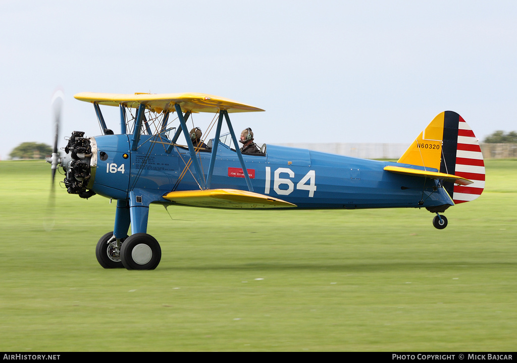 Aircraft Photo of N60320 | Stearman PT-13B/R670 Kaydet (A75) | USA - Air Force | AirHistory.net #55761