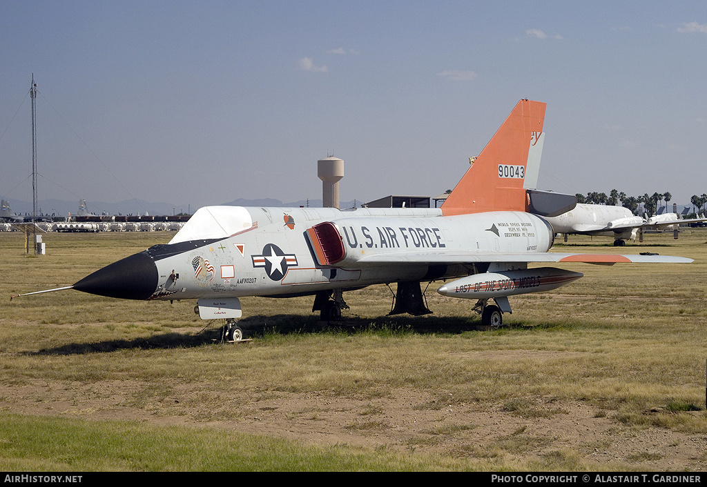 Aircraft Photo of 59-0043 / 90043 | Convair QF-106A Delta Dart | USA - Air Force | AirHistory.net #55771