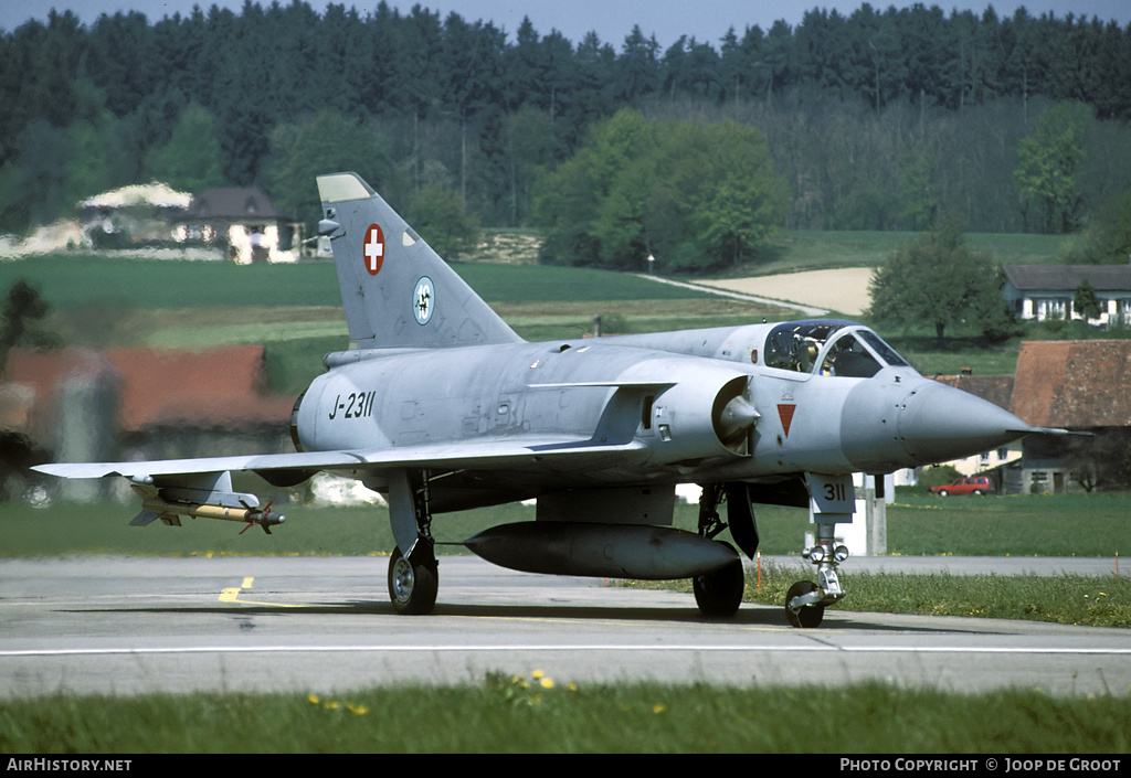 Aircraft Photo of J-2311 | Dassault Mirage IIIS | Switzerland - Air Force | AirHistory.net #55774