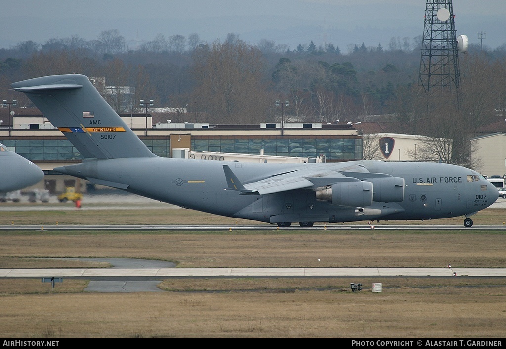 Aircraft Photo of 95-0107 / 50107 | McDonnell Douglas C-17A Globemaster III | USA - Air Force | AirHistory.net #55778