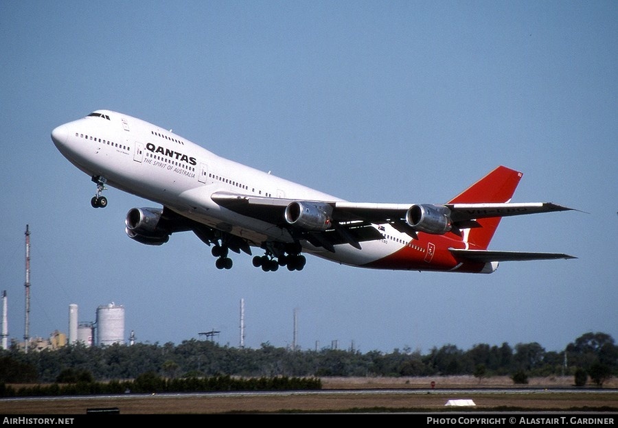 Aircraft Photo of VH-EBQ | Boeing 747-238B | Qantas | AirHistory.net #55835