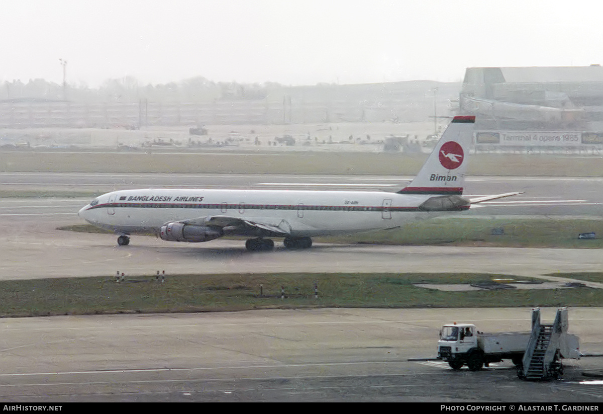 Aircraft Photo of S2-ABN | Boeing 707-351C | Biman Bangladesh Airlines | AirHistory.net #55842