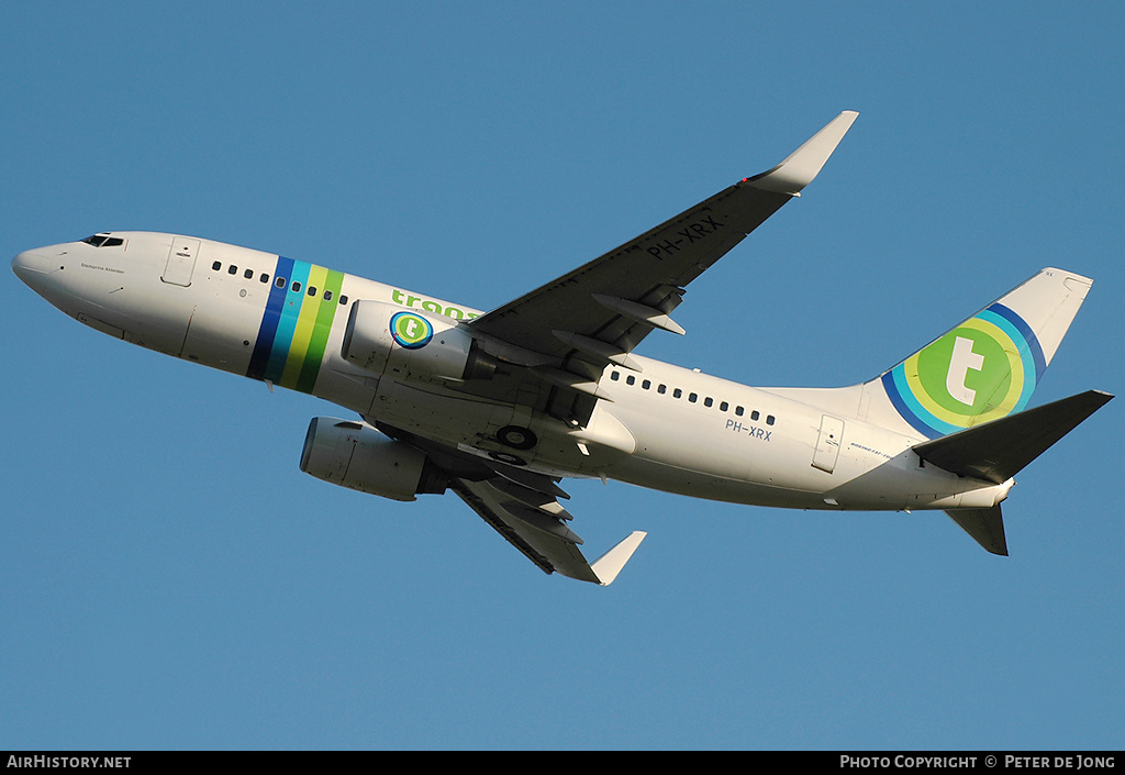 Aircraft Photo of PH-XRX | Boeing 737-7K2 | Transavia | AirHistory.net #55852