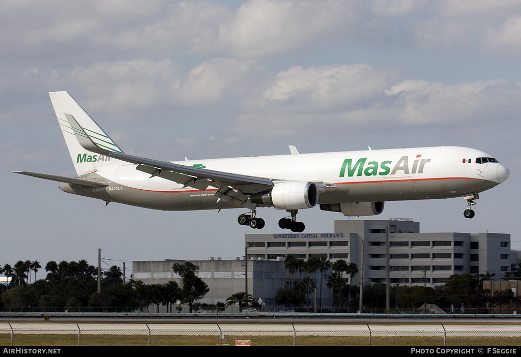 Aircraft Photo of N420LA | Boeing 767-316F/ER | MasAir | AirHistory.net #55854