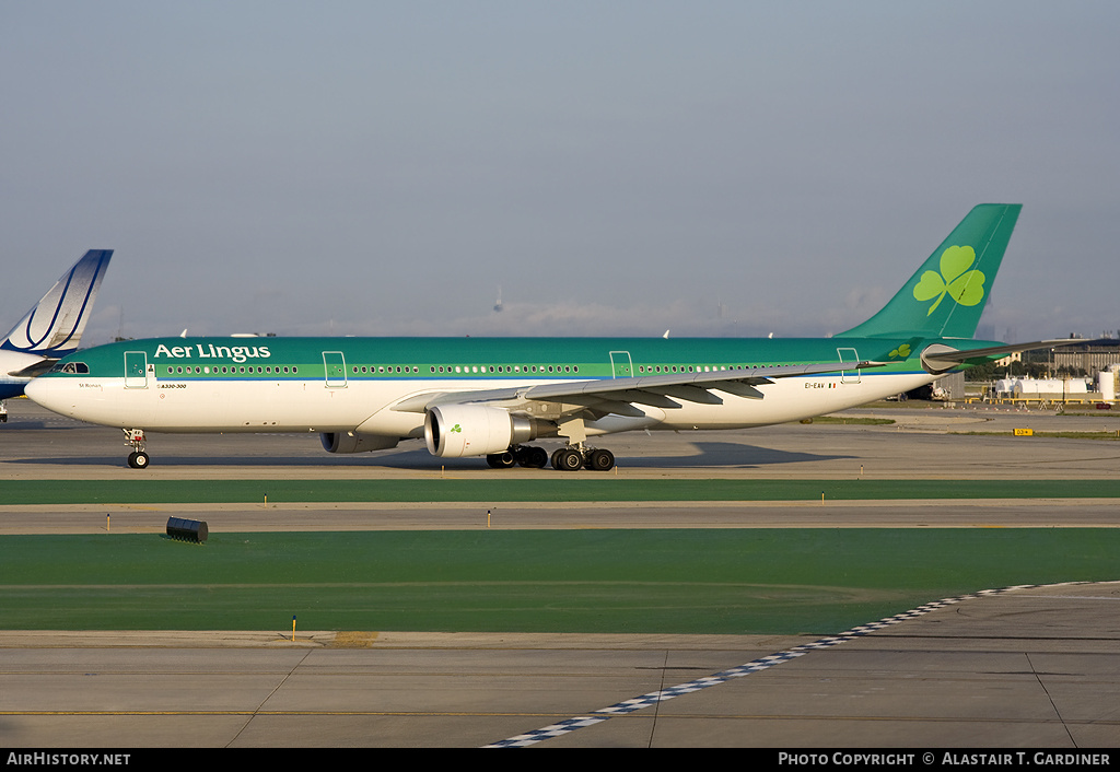 Aircraft Photo of EI-EAV | Airbus A330-302 | Aer Lingus | AirHistory.net #55858