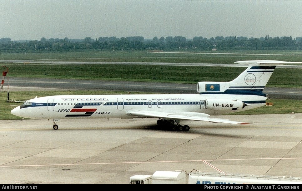 Aircraft Photo of UN-85516 | Tupolev Tu-154B-2 | AeroService Kazakhstan Aviakompaniasy | AirHistory.net #55862