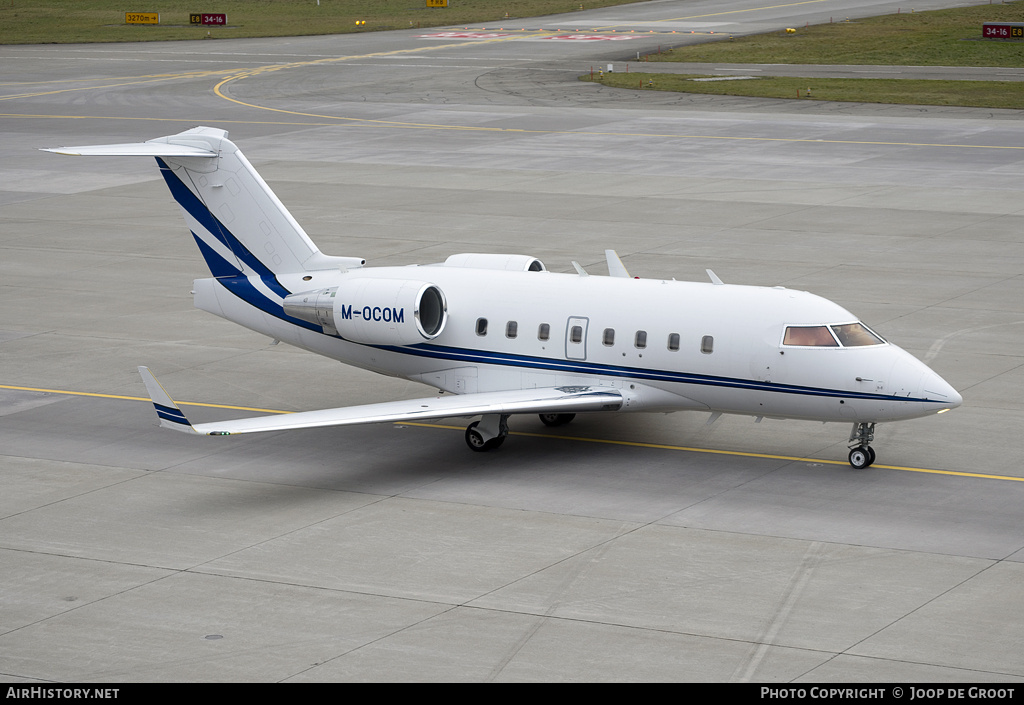 Aircraft Photo of M-OCOM | Bombardier Challenger 604 (CL-600-2B16) | AirHistory.net #55868
