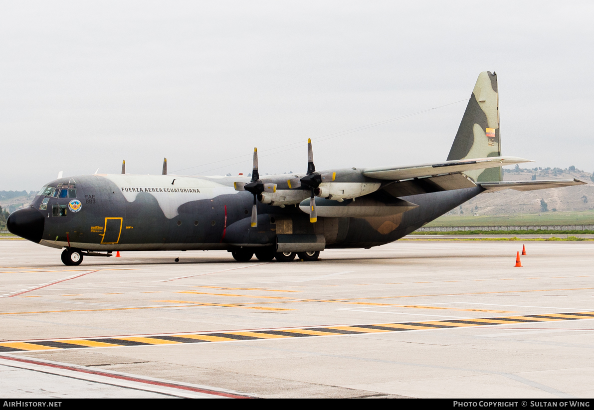 Aircraft Photo of FAE-893 | Lockheed L-100-30 Hercules (382G) | Ecuador - Air Force | AirHistory.net #55875