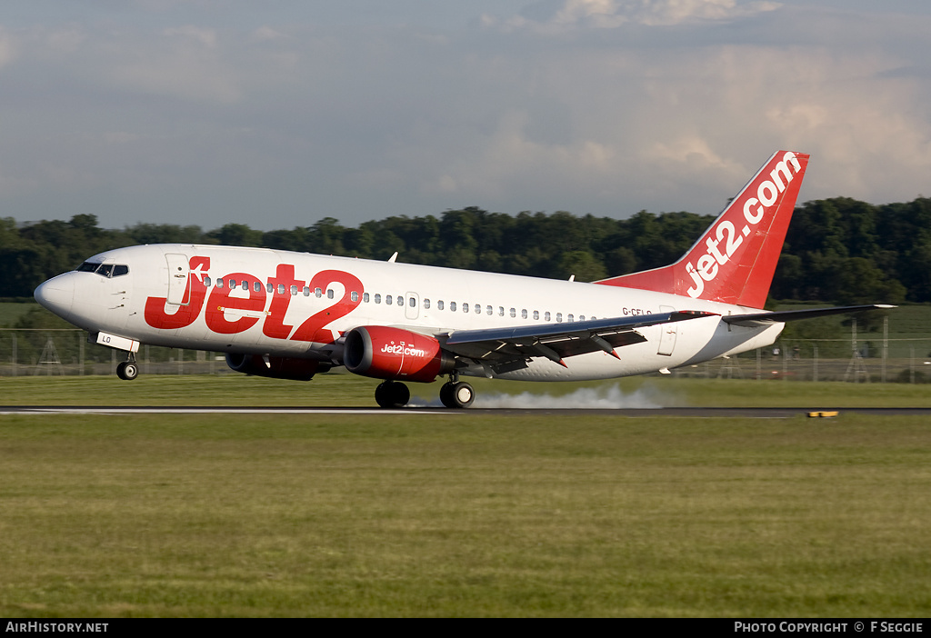 Aircraft Photo of G-CELO | Boeing 737-33A(QC) | Jet2 | AirHistory.net #55882