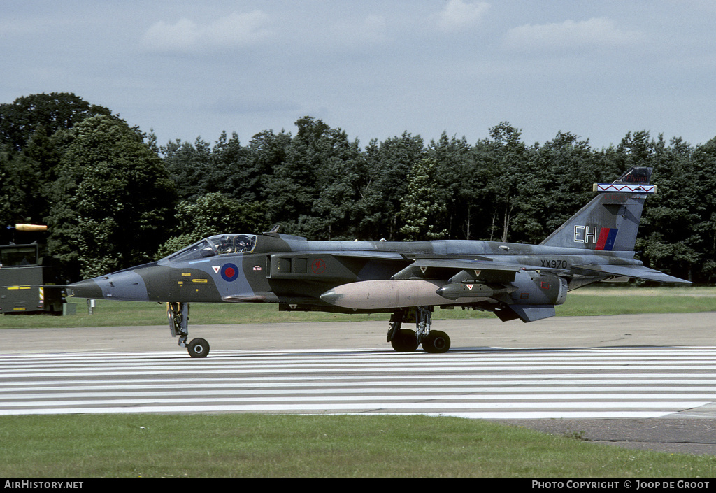 Aircraft Photo of XX970 | Sepecat Jaguar GR1A | UK - Air Force | AirHistory.net #55889