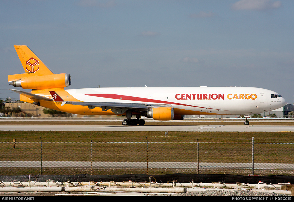 Aircraft Photo of N984AR | McDonnell Douglas MD-11/F | Centurion Cargo | AirHistory.net #55912