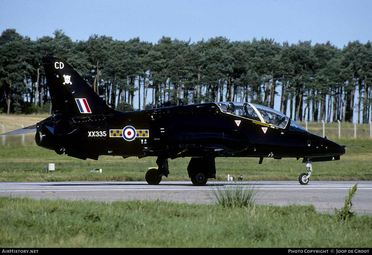 Aircraft Photo of XX335 | British Aerospace Hawk T.1A | UK - Air Force | AirHistory.net #55922