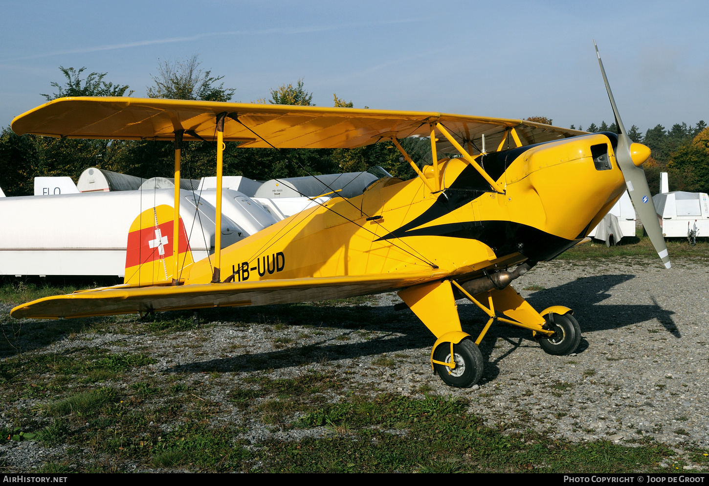 Aircraft Photo of HB-UUD | Dornier Bü-131B Jungmann | AirHistory.net #55923