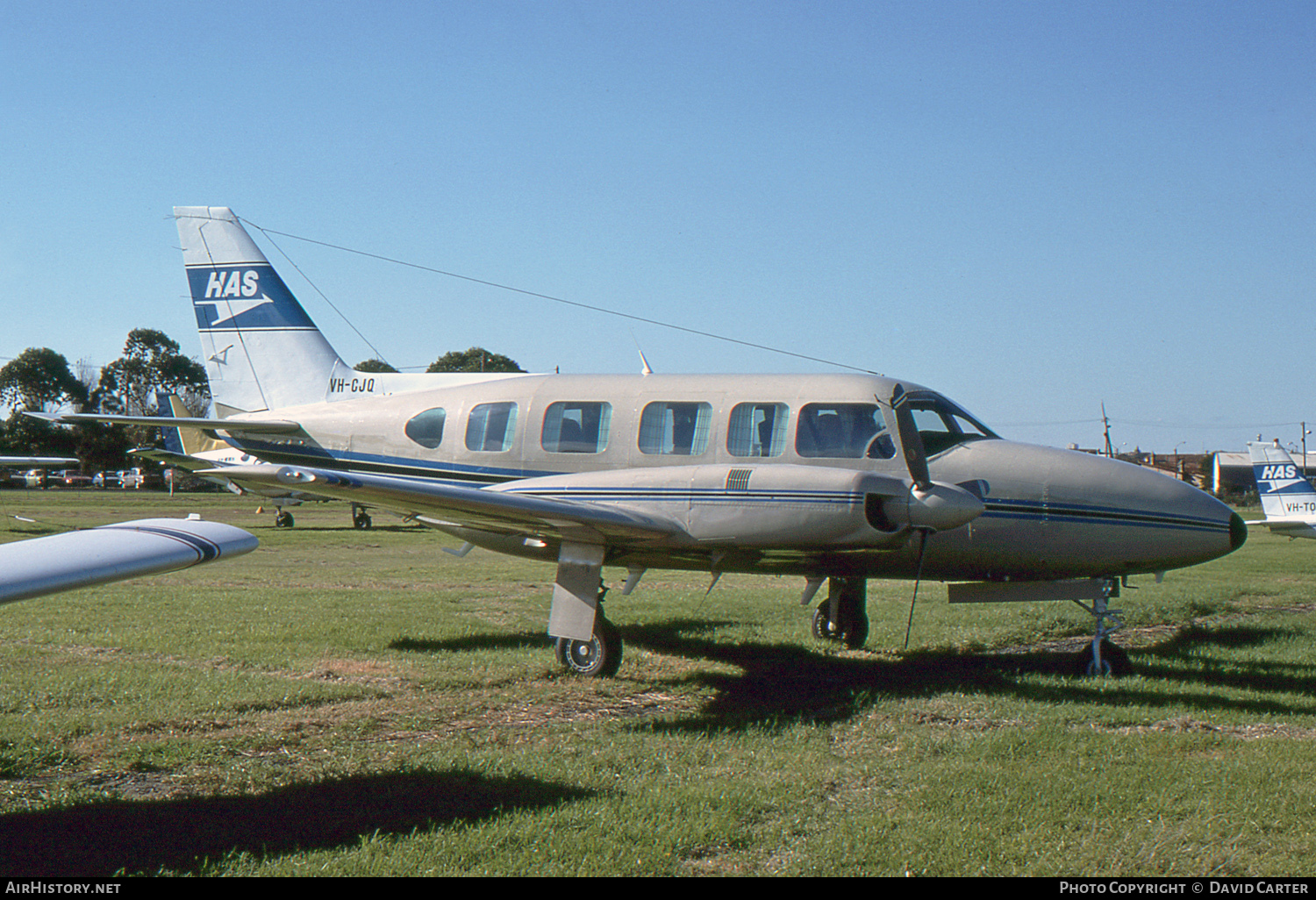 Aircraft Photo of VH-CJQ | Piper PA-31-350 Chieftain | Hazelton Air Services - HAS | AirHistory.net #55933