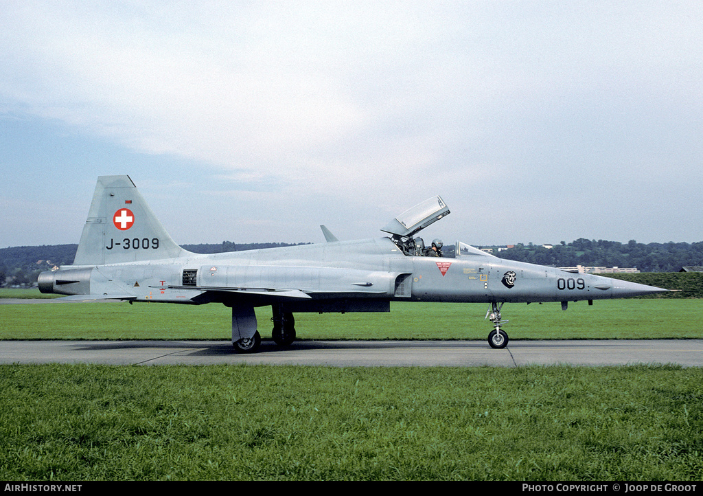 Aircraft Photo of J-3009 | Northrop F-5E Tiger II | Switzerland - Air Force | AirHistory.net #55945
