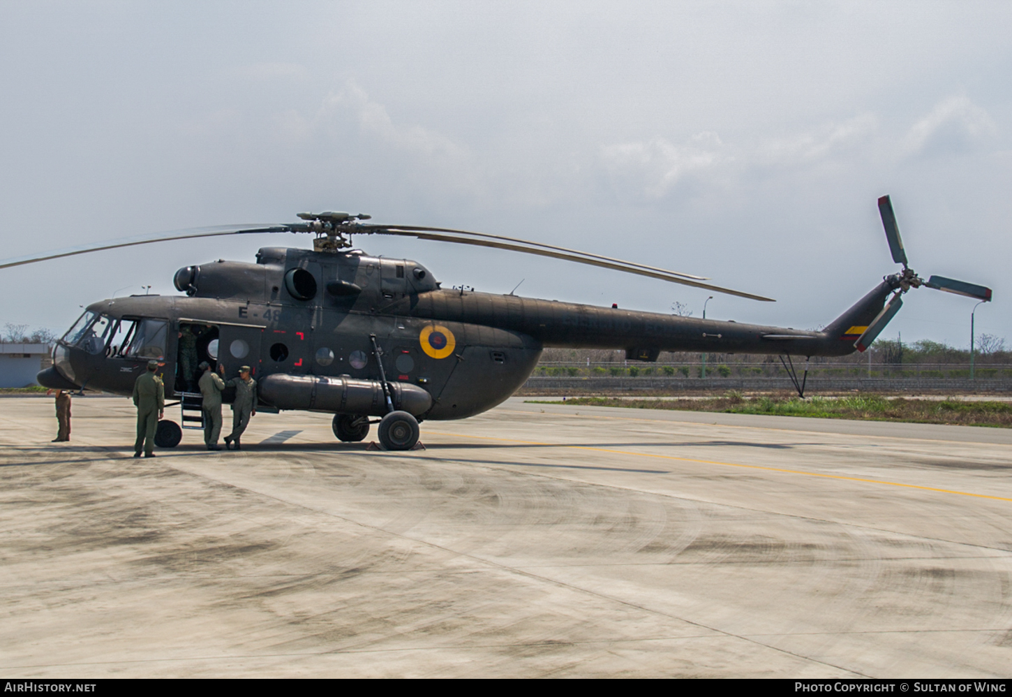 Aircraft Photo of E-480 | Mil Mi-171 | Ecuador - Army | AirHistory.net #55947