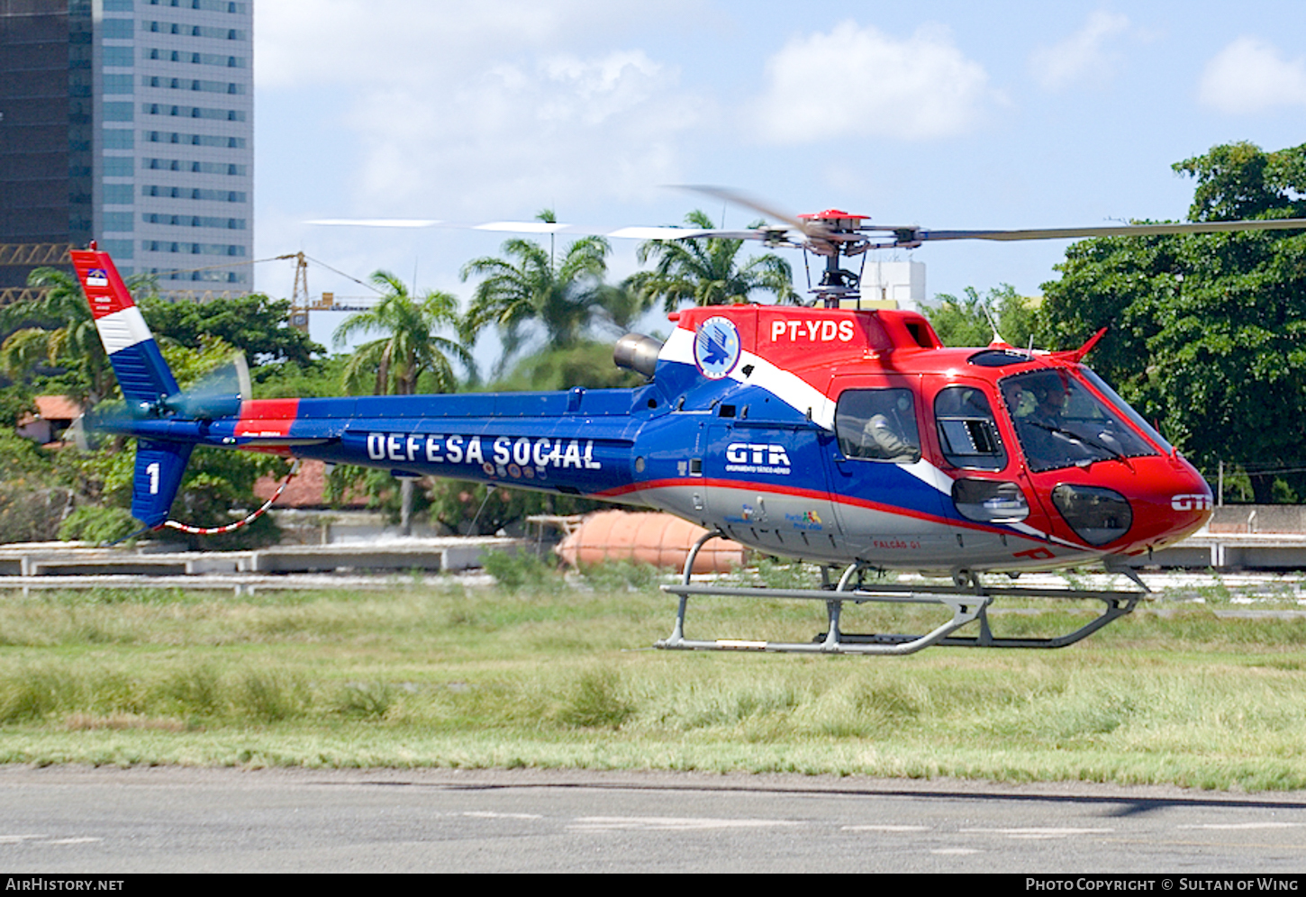 Aircraft Photo of PT-YDS | Helibras AS-350B Esquilo | Defesa Social de Pernambuco | AirHistory.net #55950