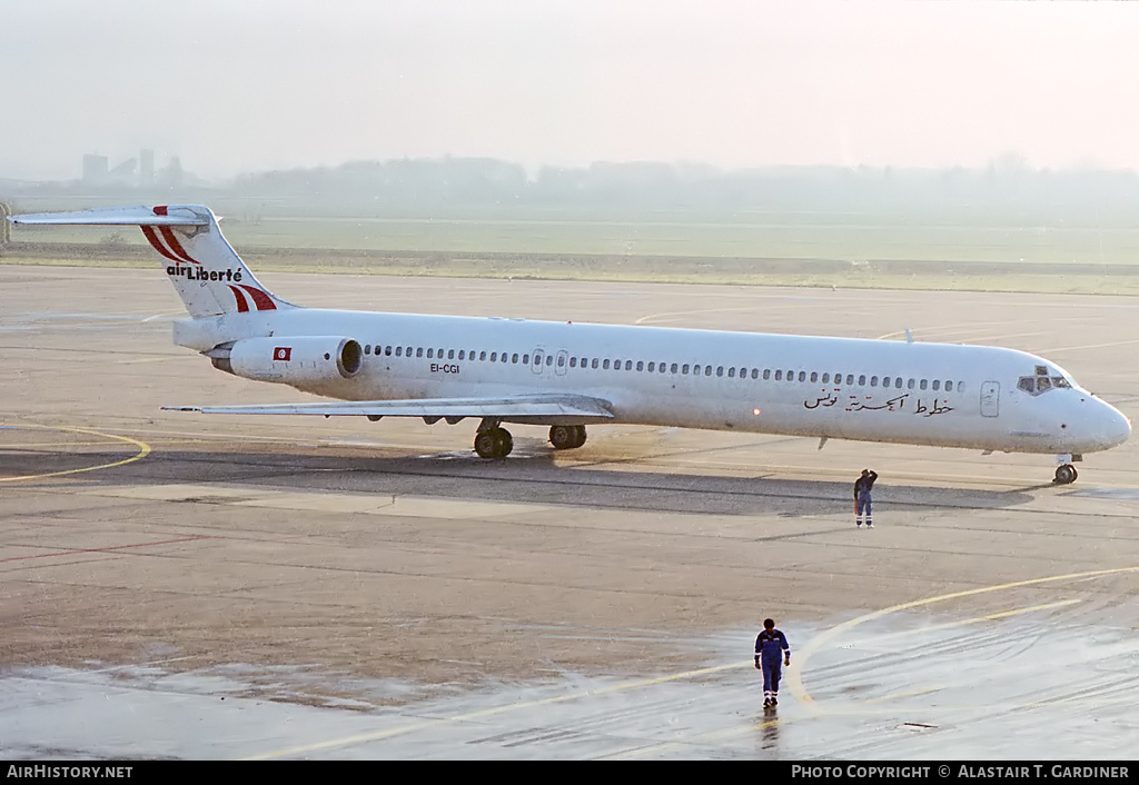 Aircraft Photo of EI-CGI | McDonnell Douglas MD-83 (DC-9-83) | Air Liberté Tunisie | AirHistory.net #55973