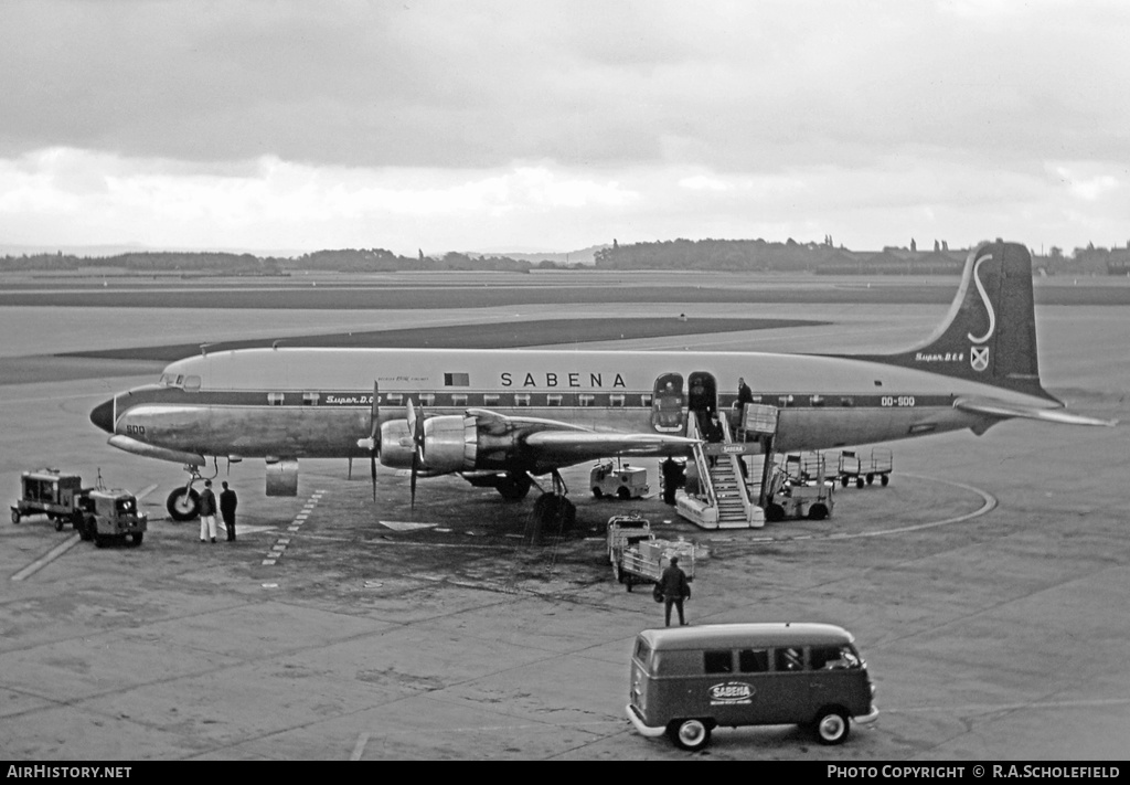 Aircraft Photo of OO-SDQ | Douglas DC-6B | Sabena | AirHistory.net #55979