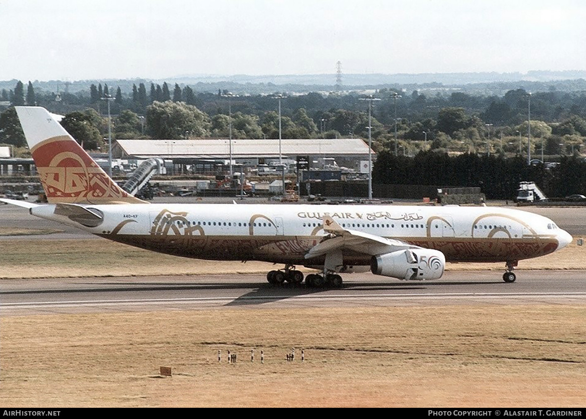 Aircraft Photo of A4O-KF | Airbus A330-243 | Gulf Air | AirHistory.net #55985