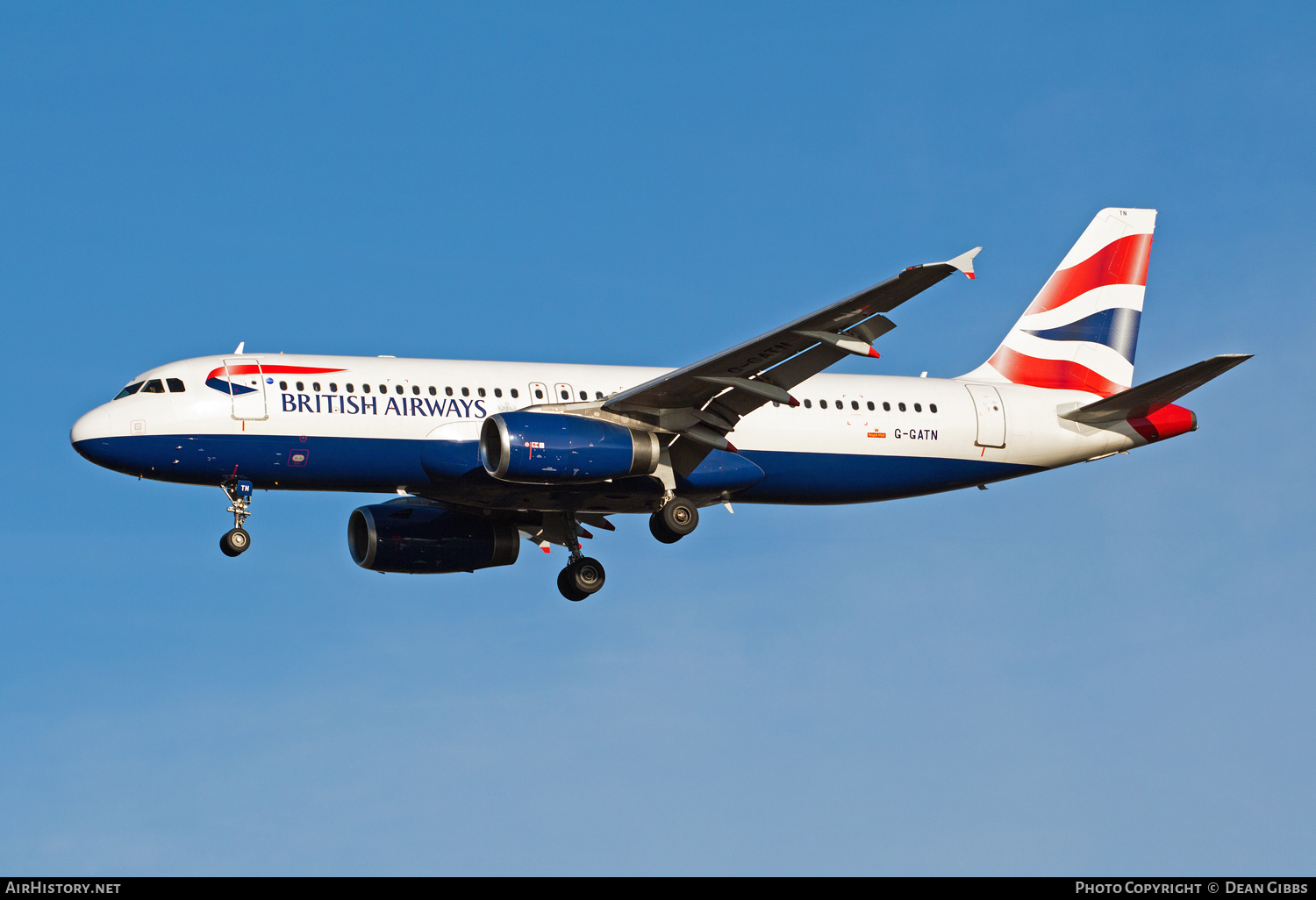 Aircraft Photo of G-GATN | Airbus A320-232 | British Airways | AirHistory.net #55990