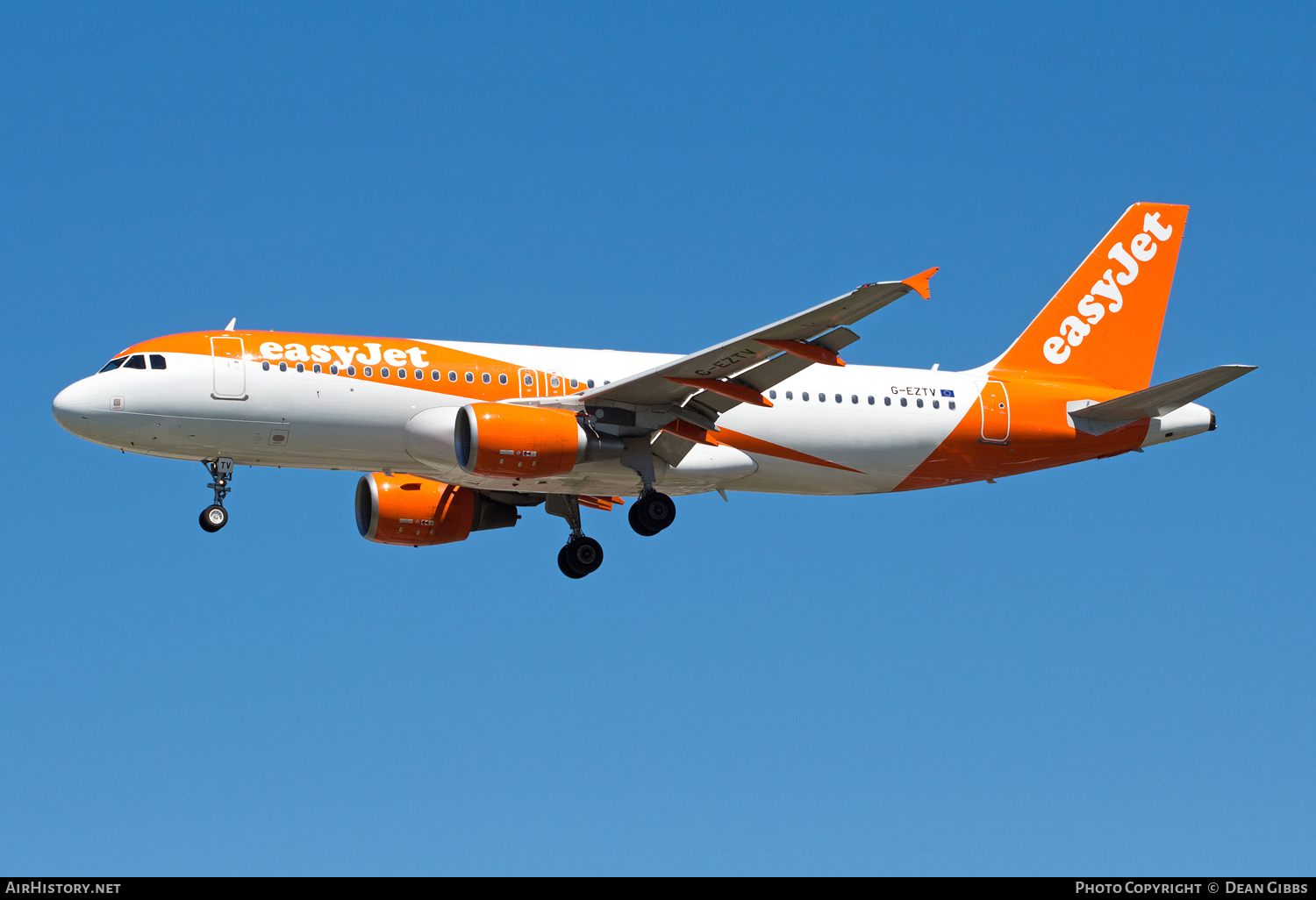 Aircraft Photo of G-EZTV | Airbus A320-214 | EasyJet | AirHistory.net #55993