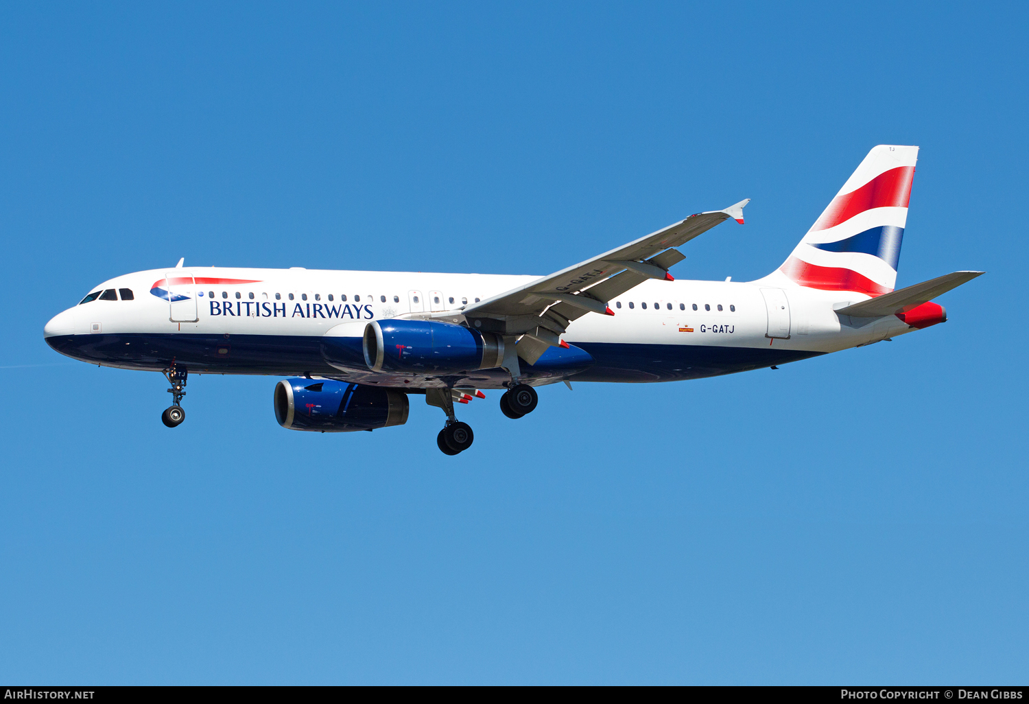 Aircraft Photo of G-GATJ | Airbus A320-233 | British Airways | AirHistory.net #56001