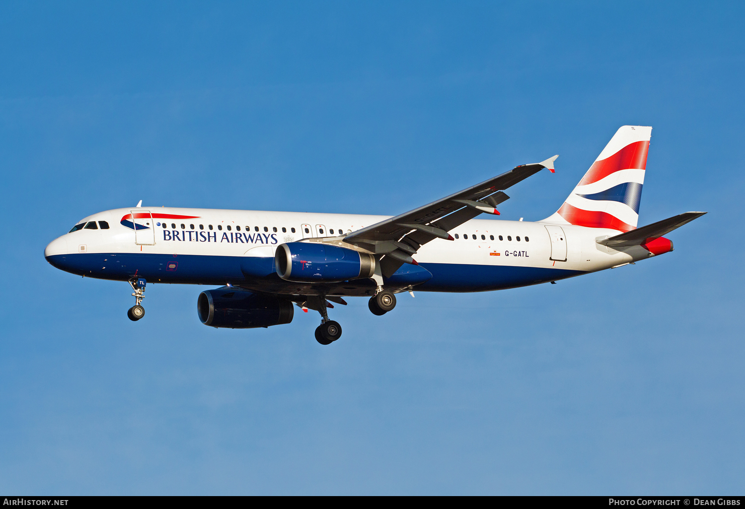 Aircraft Photo of G-GATL | Airbus A320-233 | British Airways | AirHistory.net #56006
