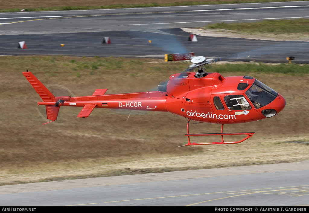 Aircraft Photo of D-HCOR | Aerospatiale AS-350B Ecureuil | Air Berlin | AirHistory.net #56032