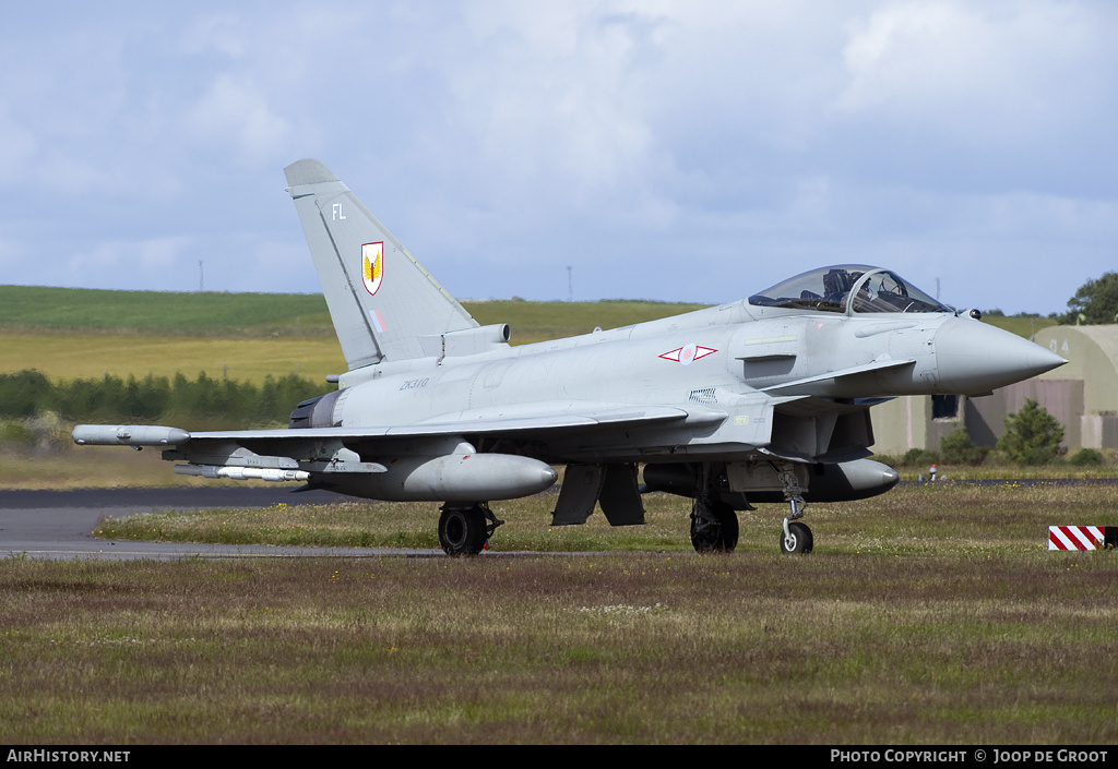 Aircraft Photo of ZK310 | Eurofighter EF-2000 Typhoon FGR4 | UK - Air Force | AirHistory.net #56036