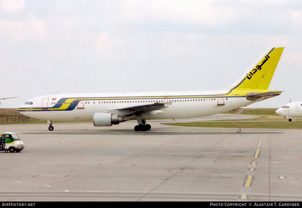 Aircraft Photo of F-ODTK | Airbus A300B4-620 | Sudan Airways | AirHistory.net #56060