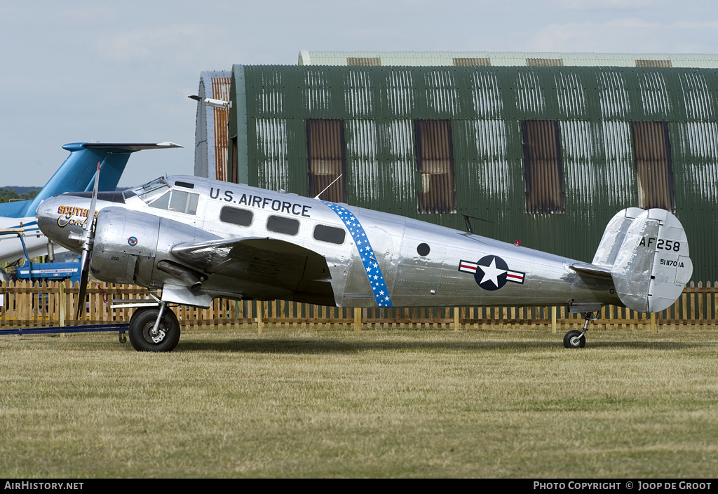 Aircraft Photo of G-BSZC / 5111701A | Beech C-45H Expeditor | USA - Air Force | AirHistory.net #56061