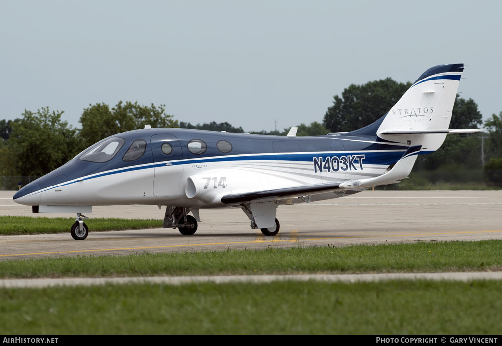 Aircraft Photo of N403KT | Stratos 714 | Stratos Aircraft | AirHistory.net #56066