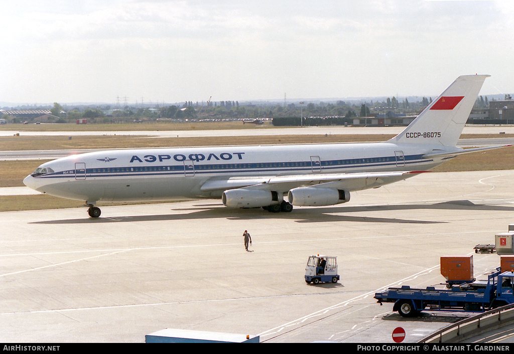 Aircraft Photo of CCCP-86075 | Ilyushin Il-86 | Aeroflot | AirHistory.net #56068