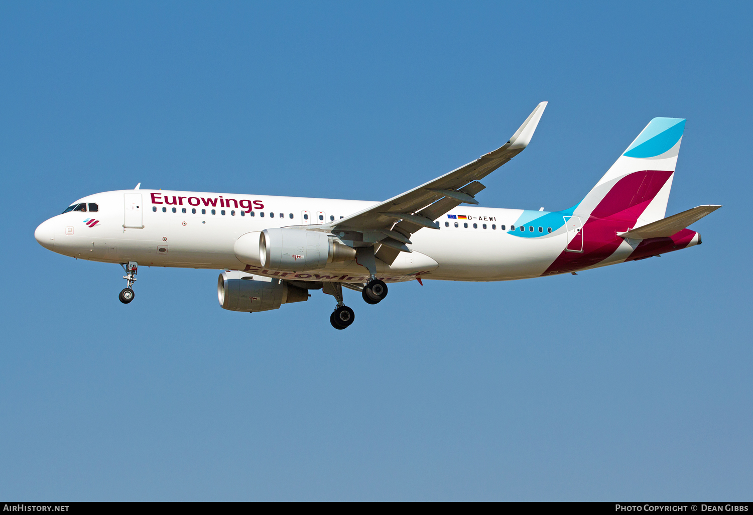 Aircraft Photo of D-AEWI | Airbus A320-214 | Eurowings | AirHistory.net #56071