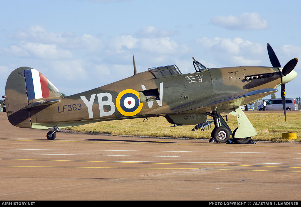 Aircraft Photo of LF363 | Hawker Hurricane Mk2C | UK - Air Force | AirHistory.net #56088