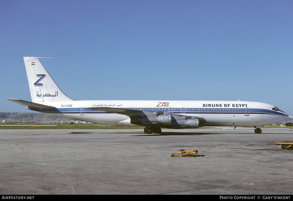 Aircraft Photo of SU-DAB | Boeing 707-328C | ZAS Airline of Egypt | AirHistory.net #56094