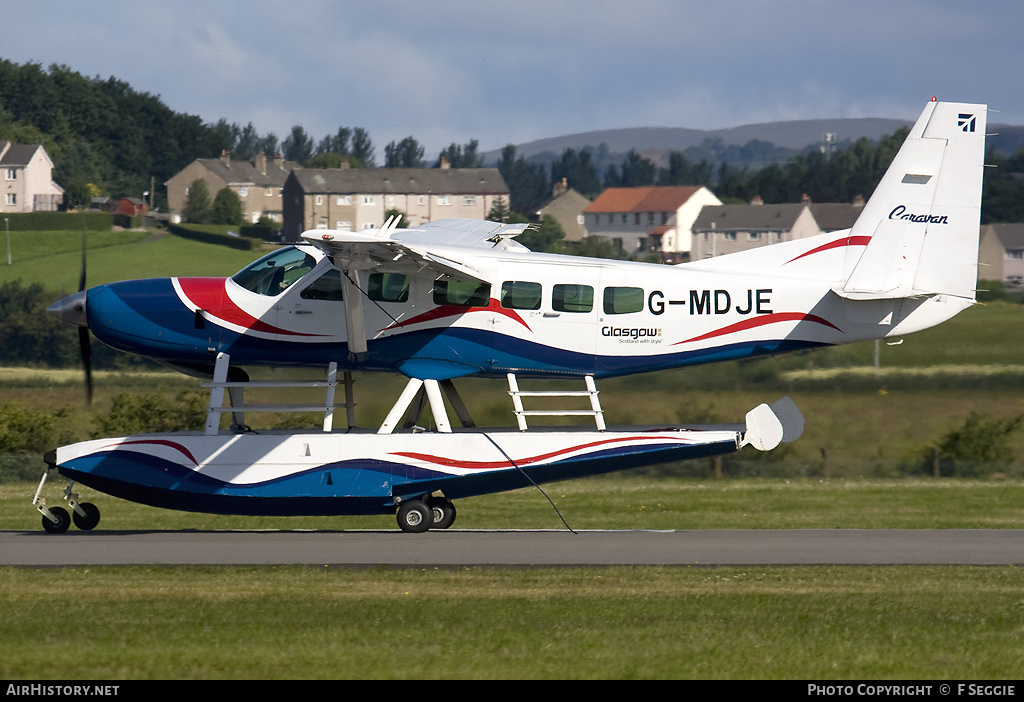 Aircraft Photo of G-MDJE | Cessna 208 Caravan I | AirHistory.net #56099