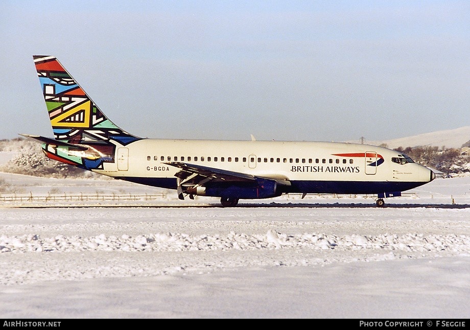 Aircraft Photo of G-BGDA | Boeing 737-236/Adv | British Airways | AirHistory.net #56106