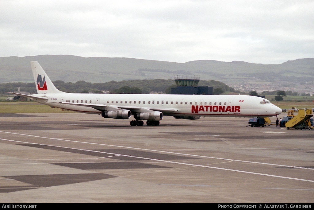 Aircraft Photo of C-GMXQ | McDonnell Douglas DC-8-61 | Nationair | AirHistory.net #56109