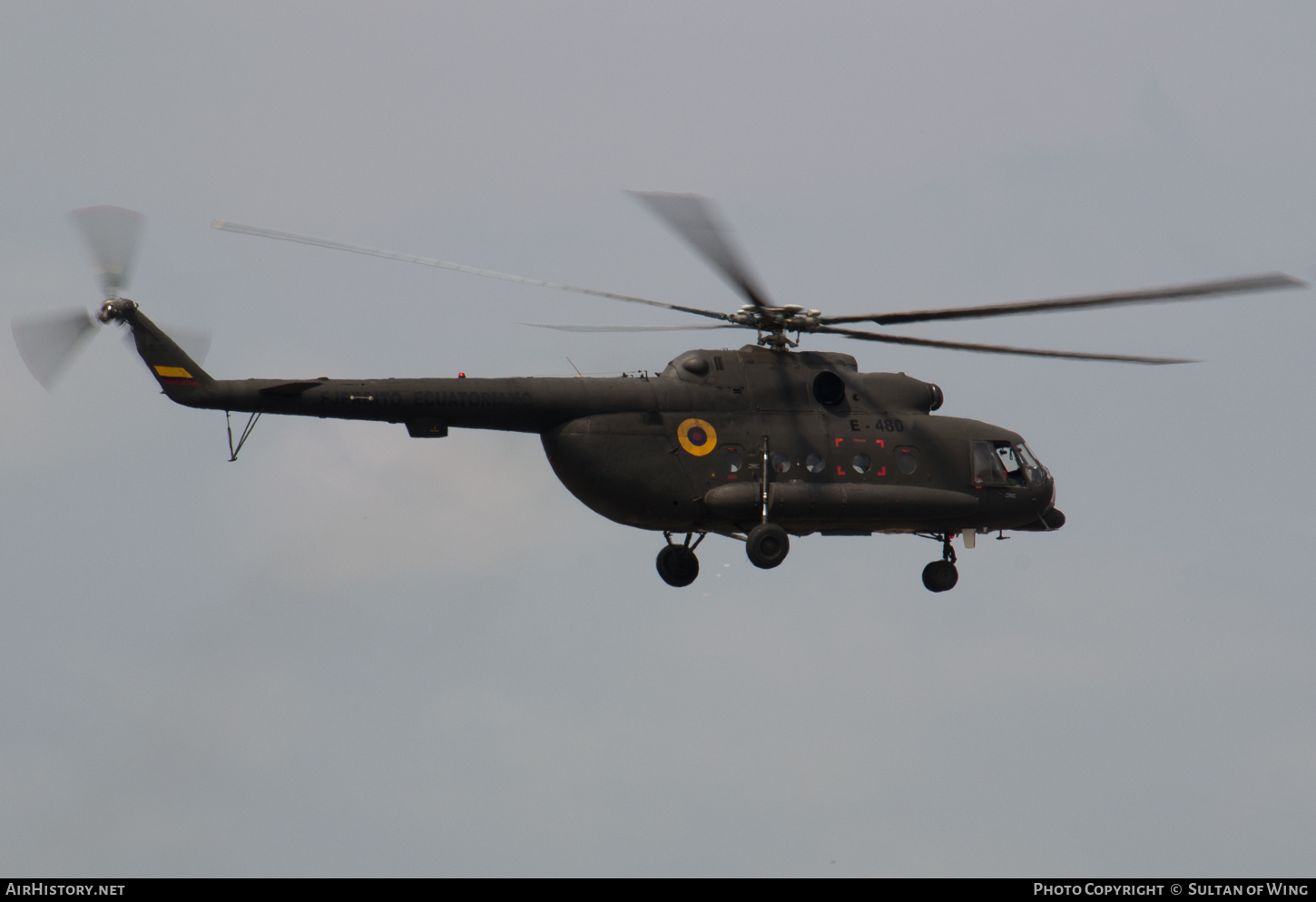 Aircraft Photo of E-480 | Mil Mi-171 | Ecuador - Army | AirHistory.net #56110
