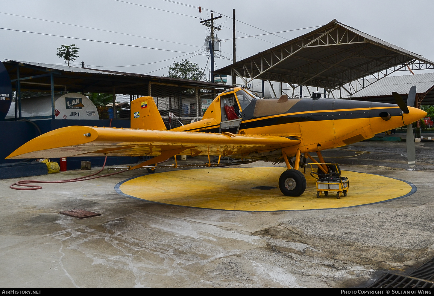 Aircraft Photo of HC-CMC | Ayres S2R-T34 Turbo Thrush | LAN Aerofumigación - Líneas Aéreas Nacionales | AirHistory.net #56111