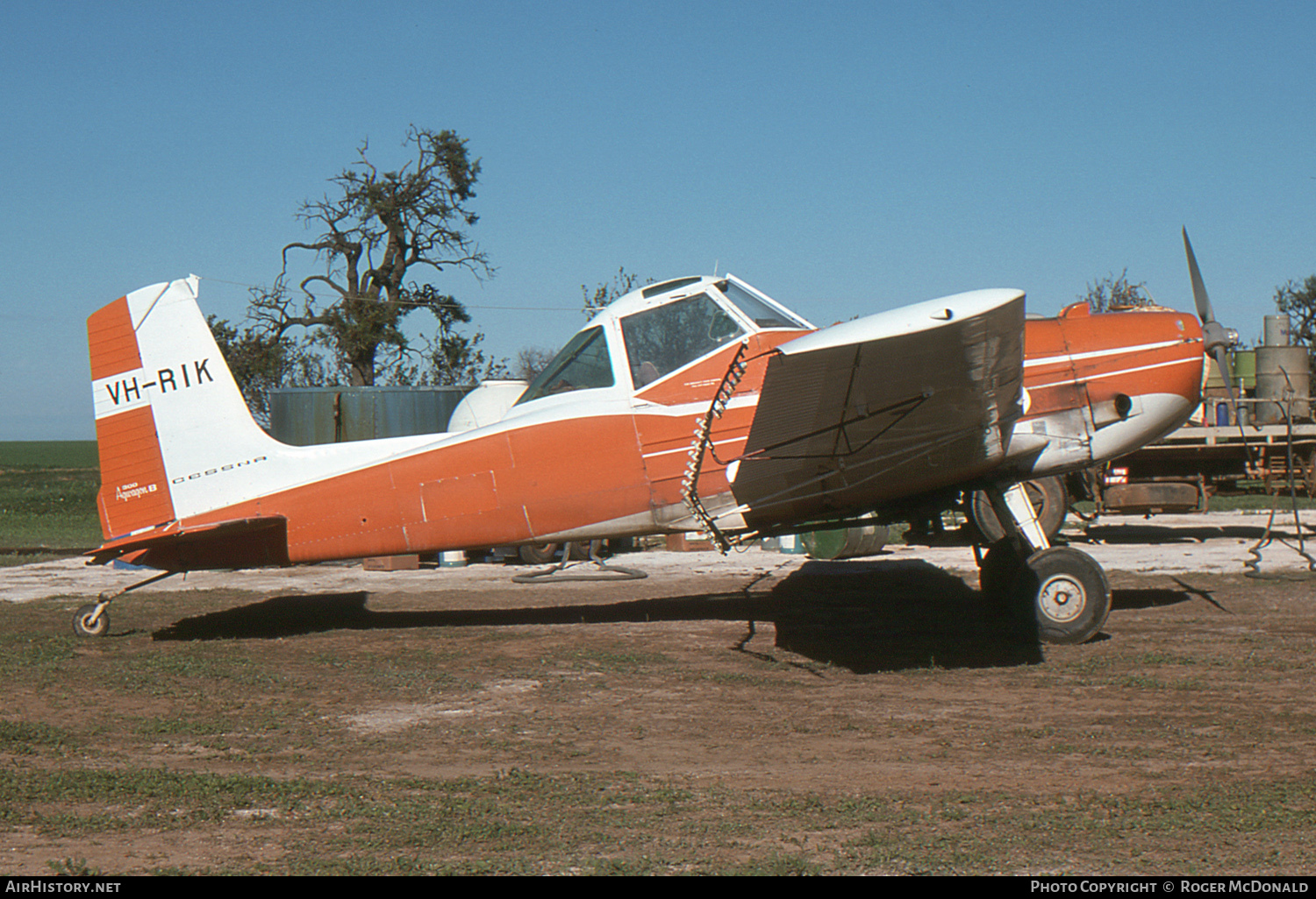 Aircraft Photo of VH-RIK | Cessna A188A AgWagon B | AirHistory.net #56137