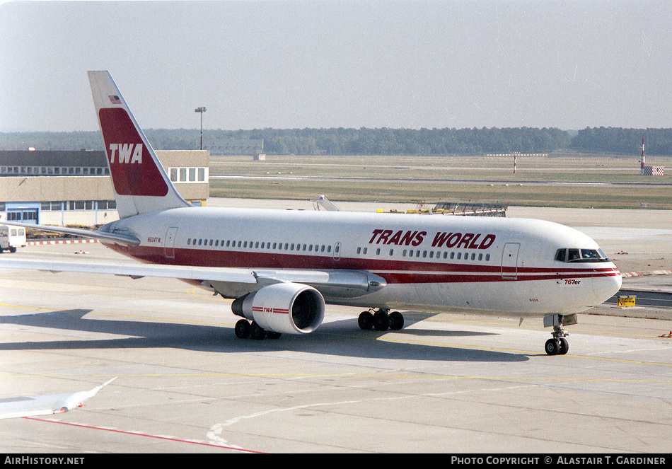 Aircraft Photo of N604TW | Boeing 767-231(ER) | Trans World Airlines - TWA | AirHistory.net #56139