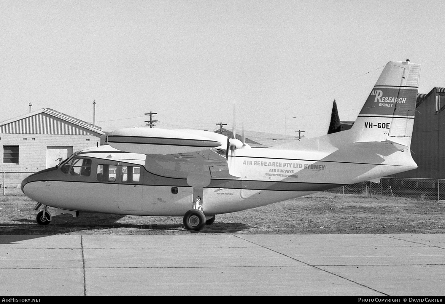 Aircraft Photo of VH-GOE | Piaggio P-166 | Air Research | AirHistory.net #56142