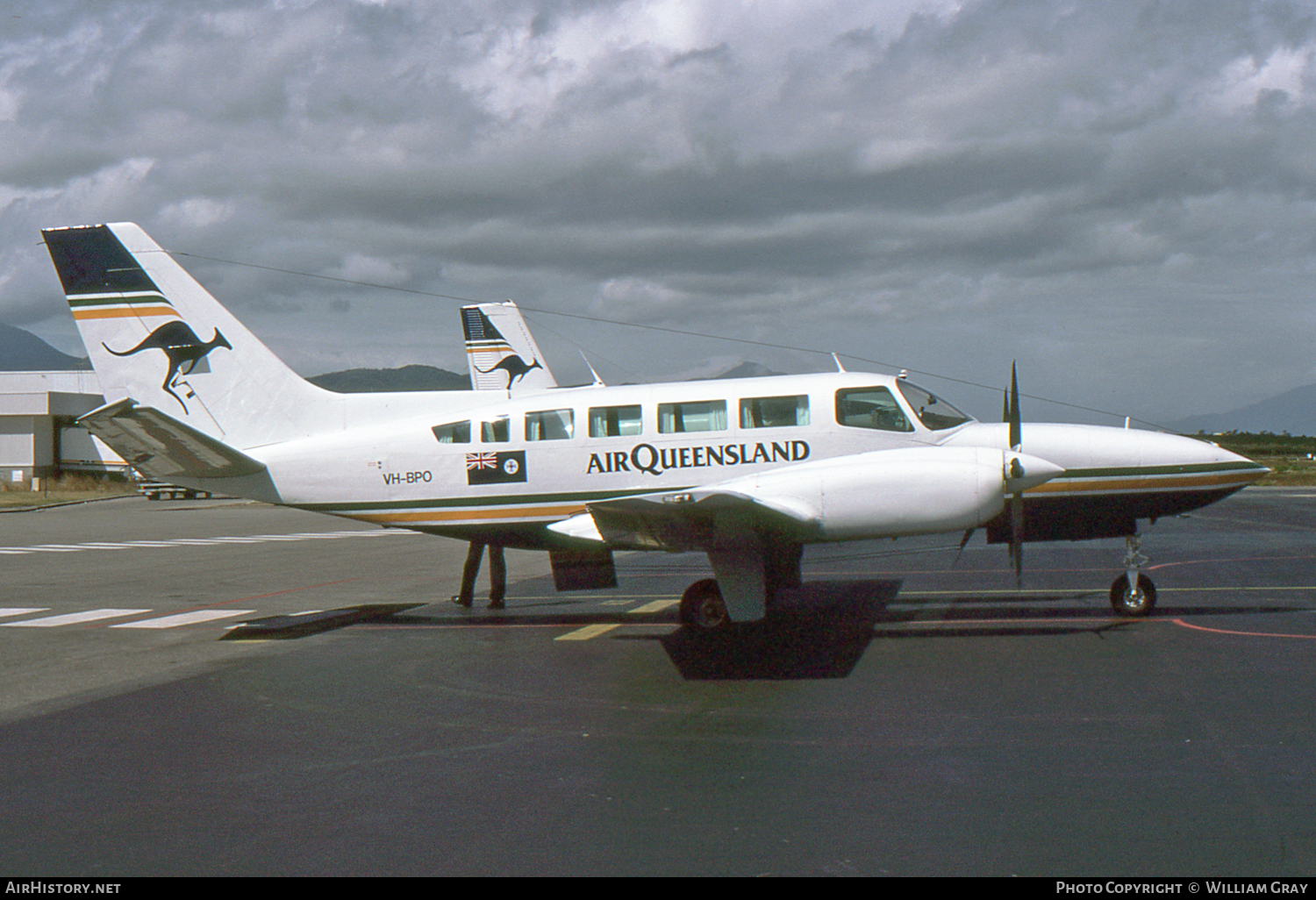 Aircraft Photo of VH-BPO | Cessna 404 Titan | Air Queensland | AirHistory.net #56144
