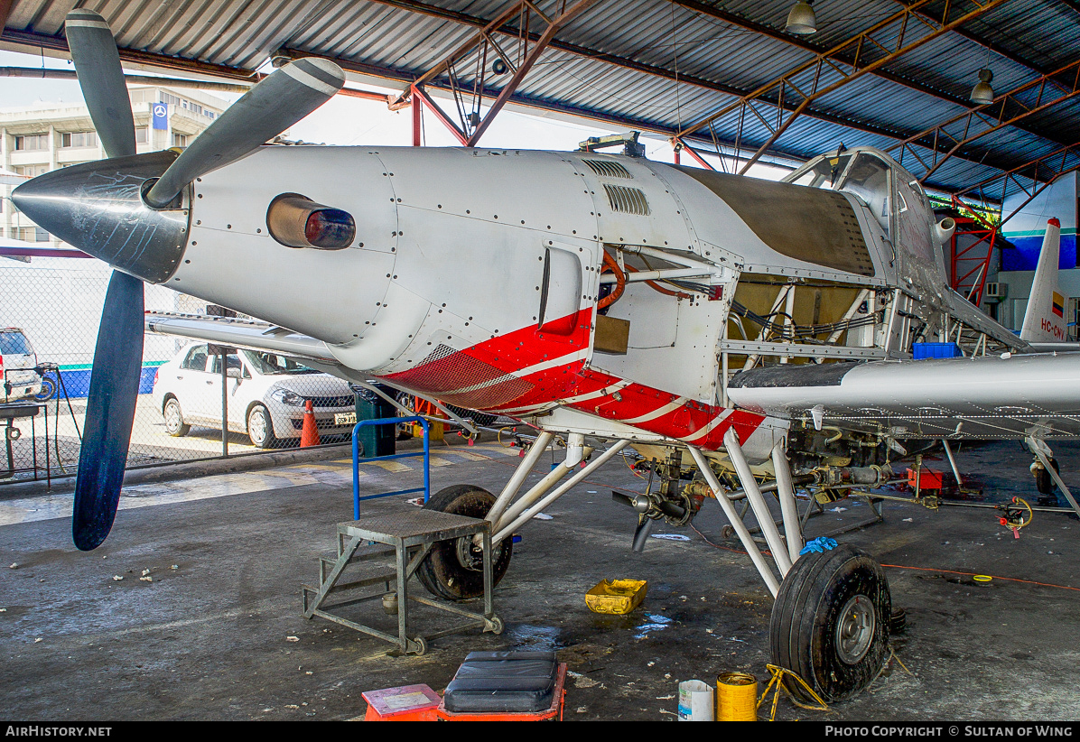 Aircraft Photo of HC-CNV | Thrush S2R-T34 Thrush 510P | Aerovic | AirHistory.net #56179