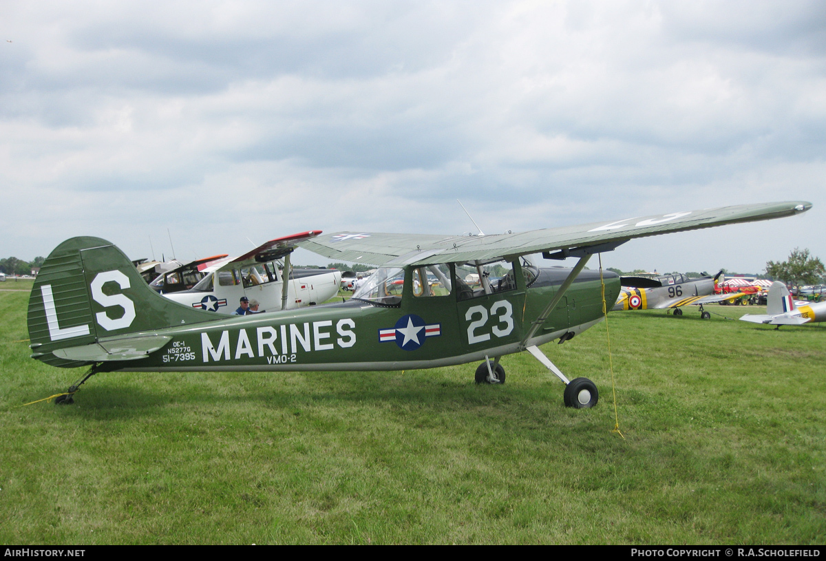 Aircraft Photo of N5277G / 51-7395 | Cessna O-1B Bird Dog | USA - Marines | AirHistory.net #56185