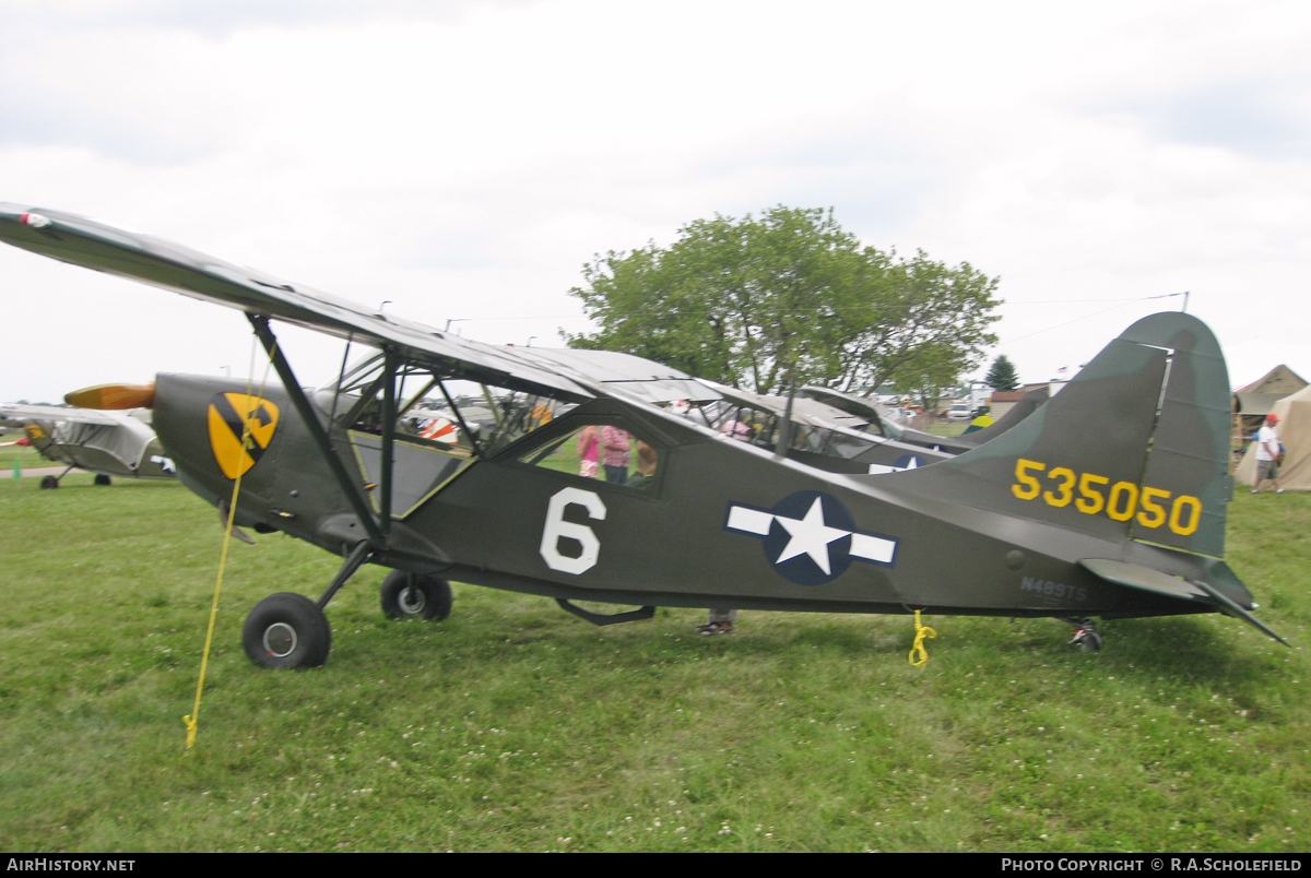 Aircraft Photo of N489TS / 535050 | Stinson L-5G Sentinel | USA - Air Force | AirHistory.net #56186